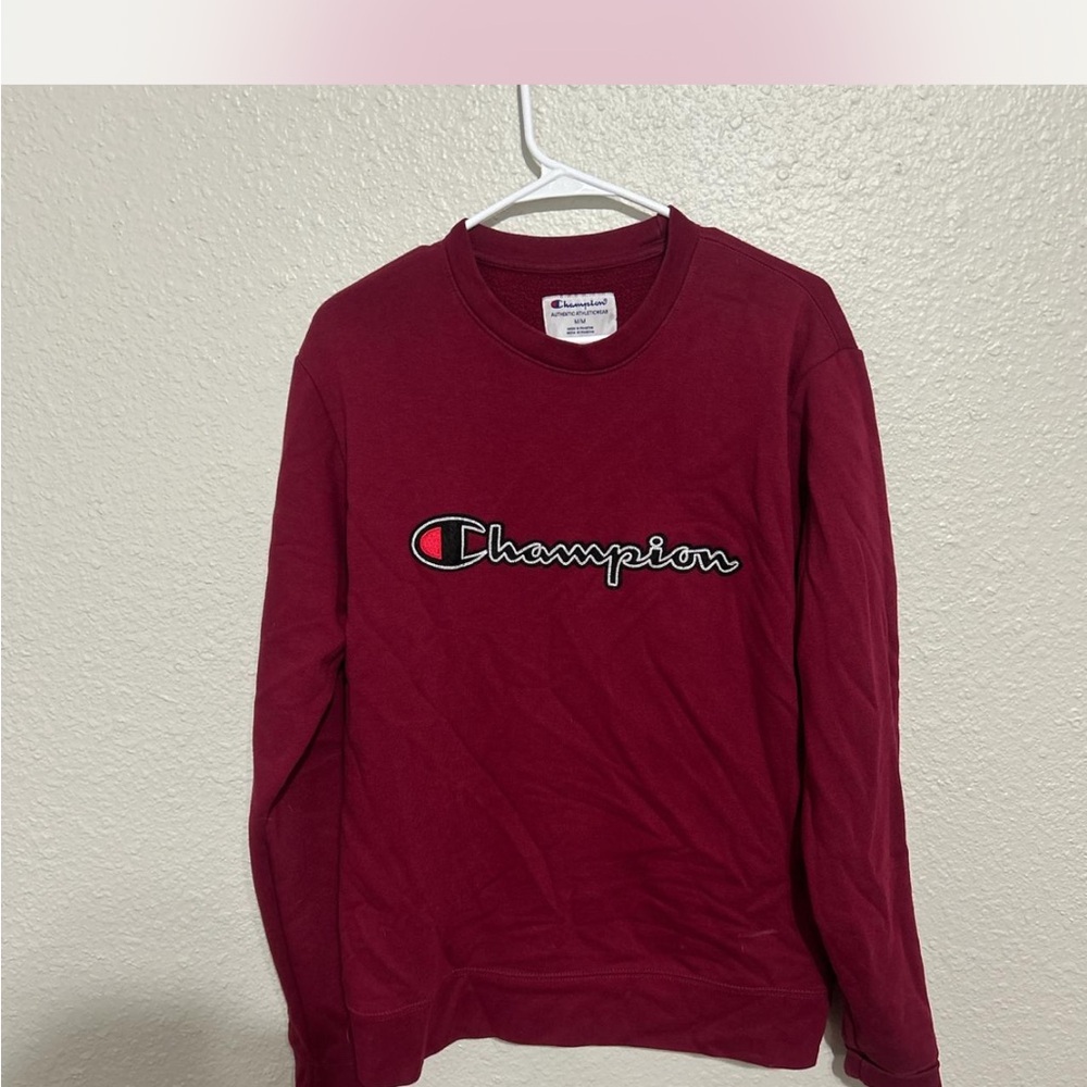 Champion Maroon Crewneck Sweatshirt